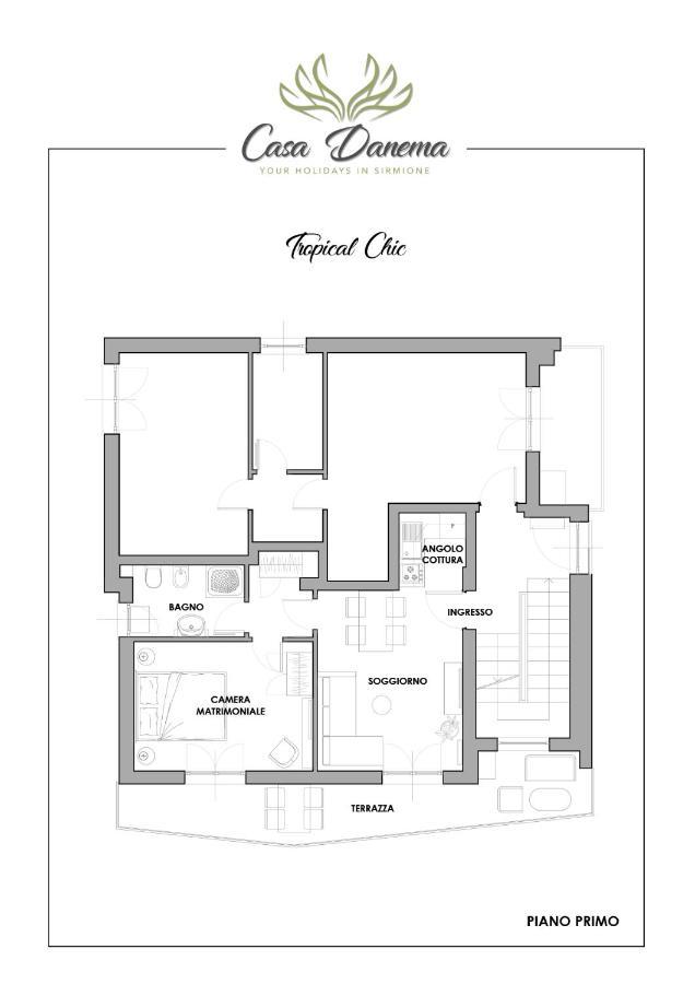 Casa Danema Leilighet Sirmione Eksteriør bilde
